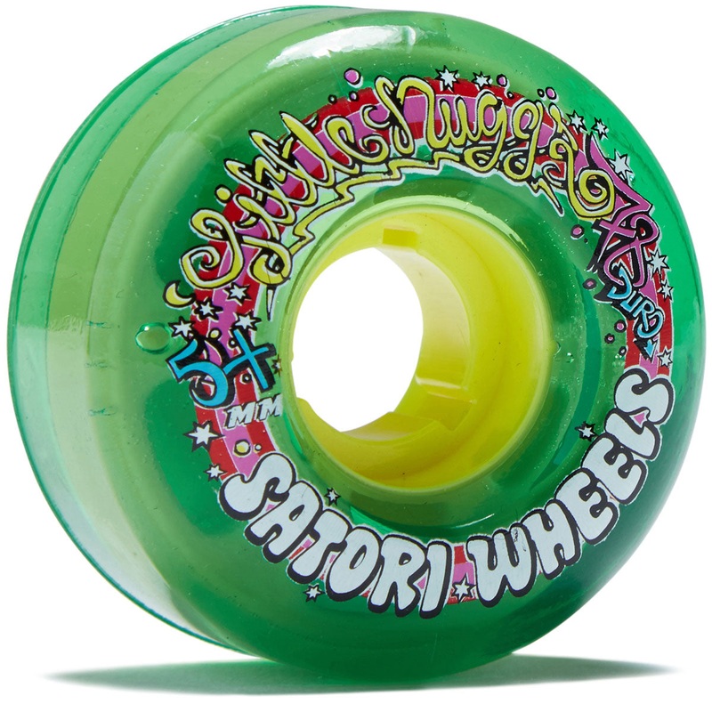 Satori Movement Lil Nugz Cruiser 78a Skateboard Wheels – Green – 54mm