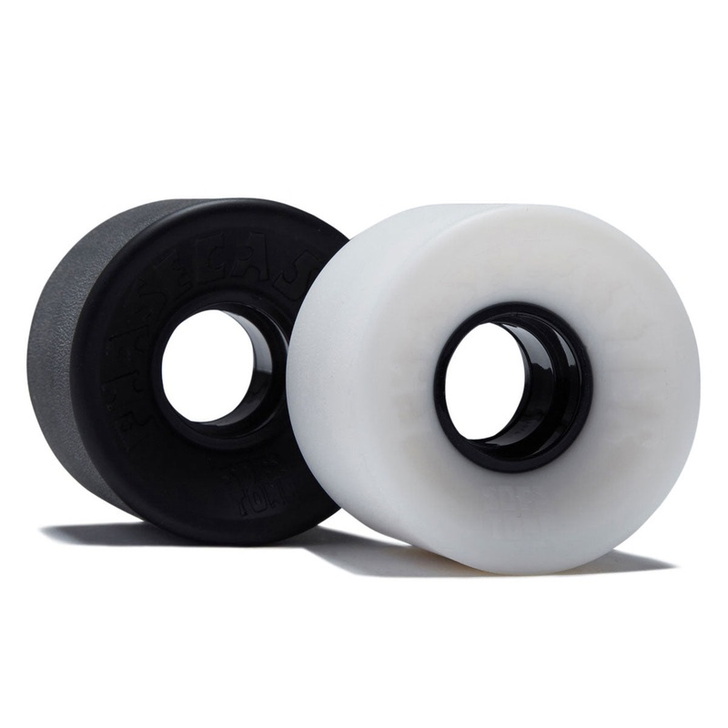 The Heated Wheel Phasecaster Sofa Tone 78a Cruiser Skateboard Wheels – Black/White – 56mm