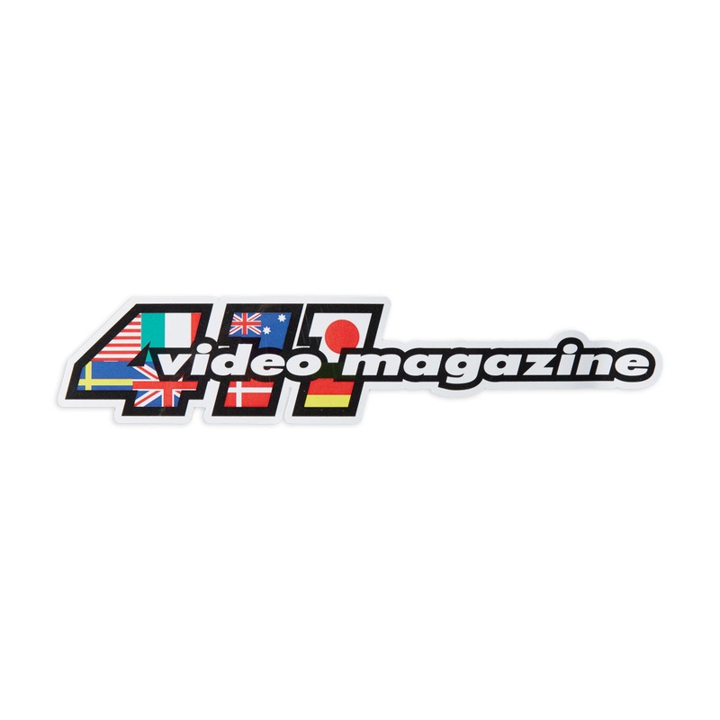 411 International Video Magazine Sticker – Multi