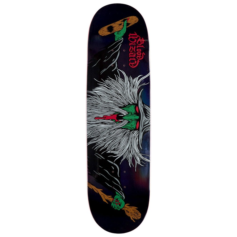 Blood Wizard Flying Wizard Dark Prism Skateboard Deck – 9.00