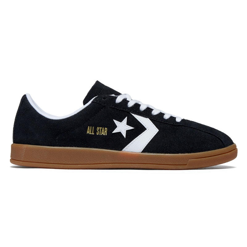Converse All Star Classic Trainer Suede Ox Shoes – Black/White/Gum