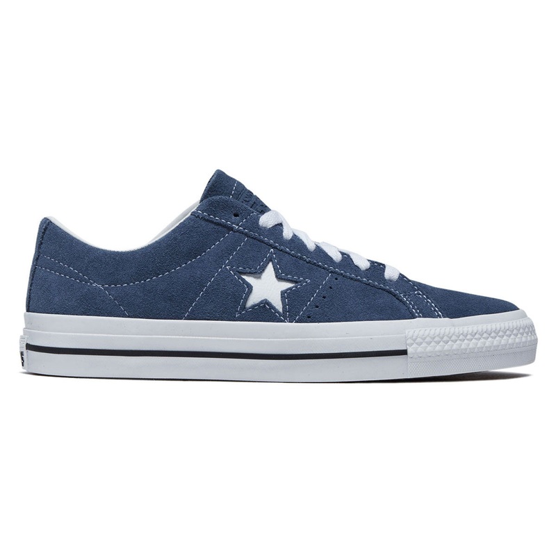 Converse One Star Pro Shoes – Slacker Blue/Black/White