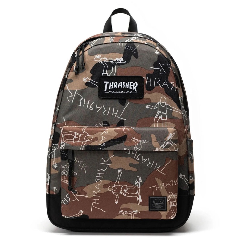 Herschel Supply x Thrasher Gonz Classic XL Backpack – Woodland Camo