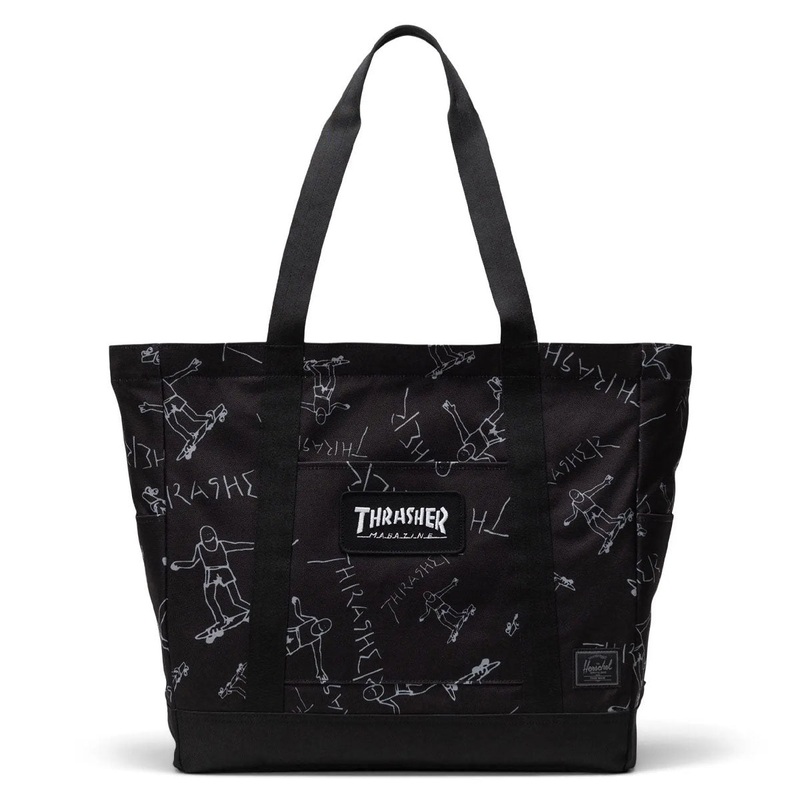 Herschel Supply x Thrasher Gonz Heritage Tote Bag – Black