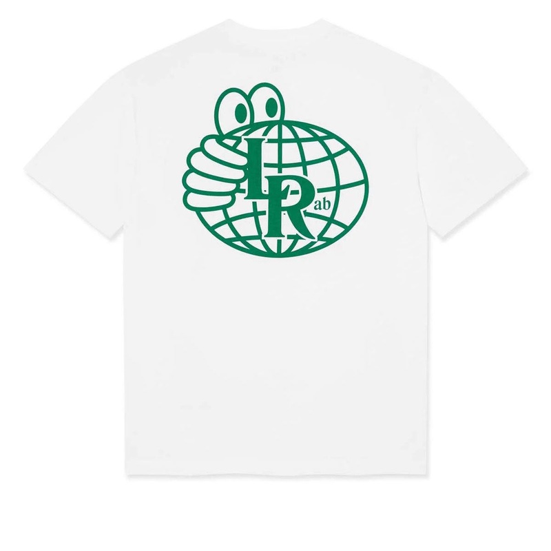 Last Resort AB Atlas Monogram T-Shirt – White/Kelly Green