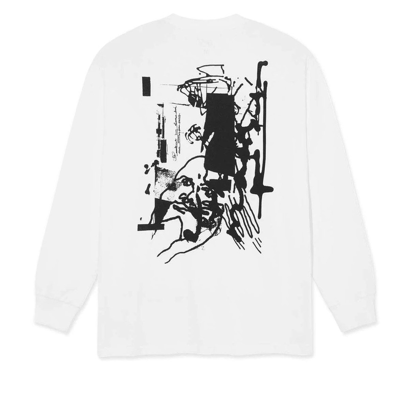 Last Resort AB Brain Freeze Long Sleeve T-Shirt – White