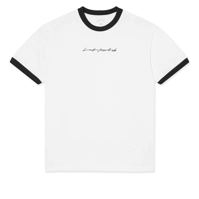 Last Resort AB Signature Ringer T-Shirt – White/Black