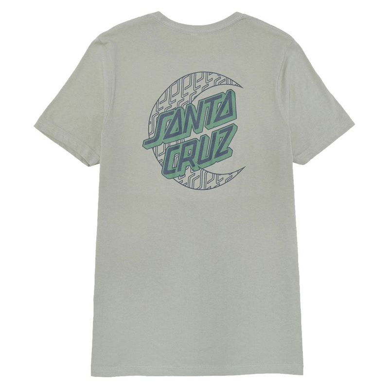 Santa Cruz Womens Imprint Moon Dot Relaxed T-Shirt – Thyme
