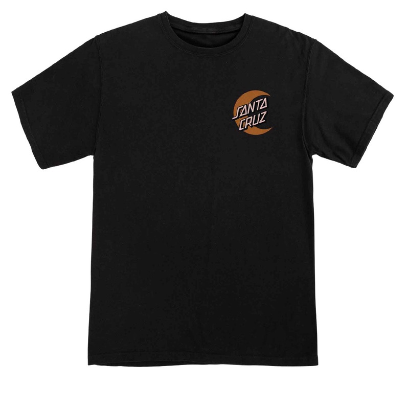 Santa Cruz Womens Moon Dot Relaxed T-Shirt – Black