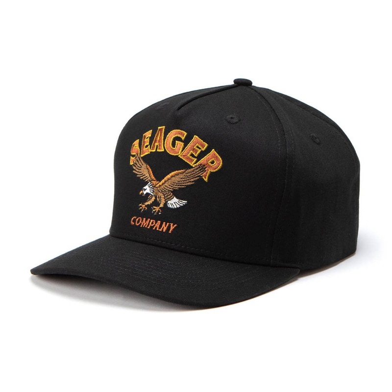 Seager Bradley Snapback Hat – Black