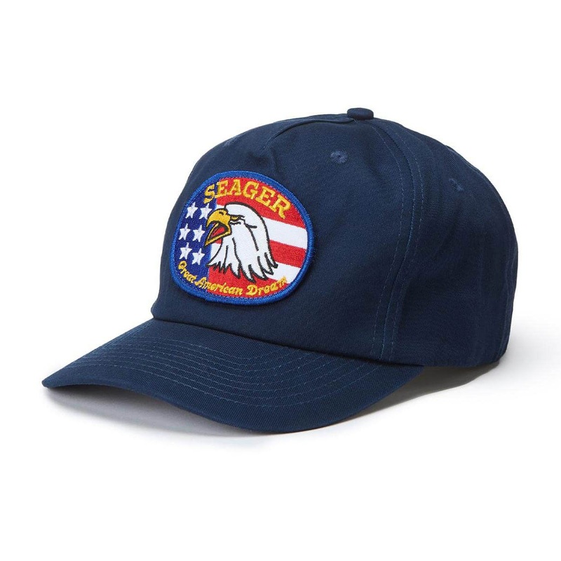 Seager Great American Dream Snapback Hat – Navy