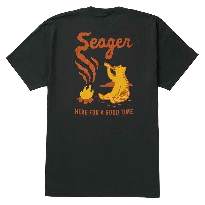 Seager Smokey T-Shirt – Coal