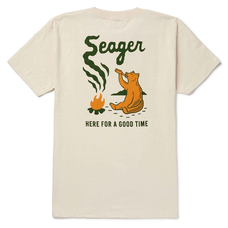 Seager Smokey T-Shirt – Cream