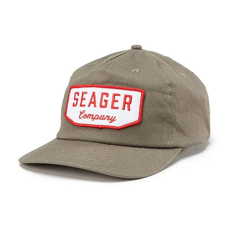 Seager Wilson Snapback Hat – Stone Grey
