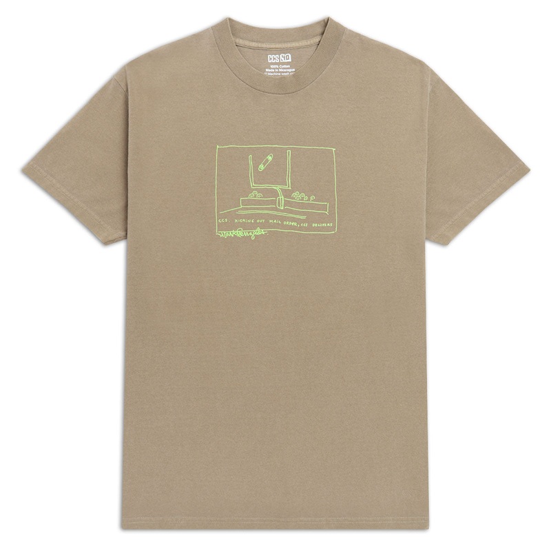 CCS Gonz 2001 Reissue T-Shirt – Faded Brown