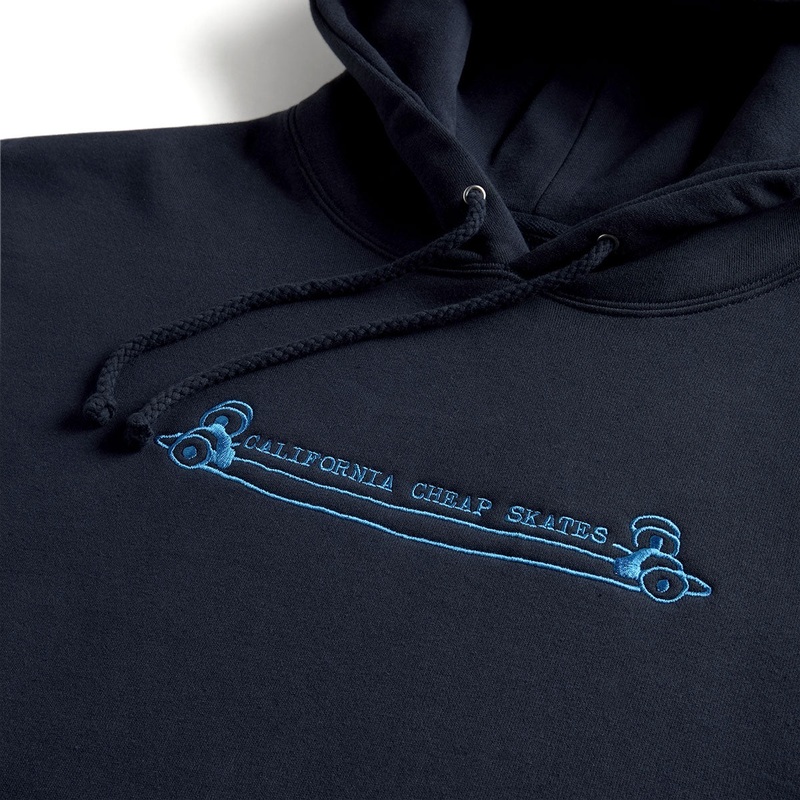 CCS Heritage Cheap Skates Hoodie – Navy/Blue