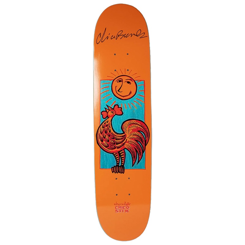 Chocolate Chico PS Stix Re-Issue Signed Skateboard Deck – 7.50