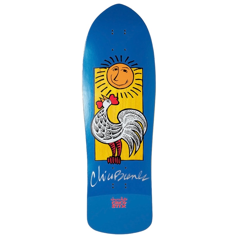 Chocolate Chico Retro Signed Skateboard Deck – 9.75