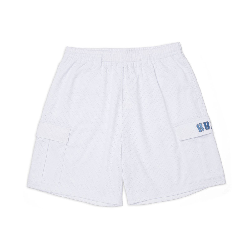 HUF Arch Mesh Cargo Shorts – White