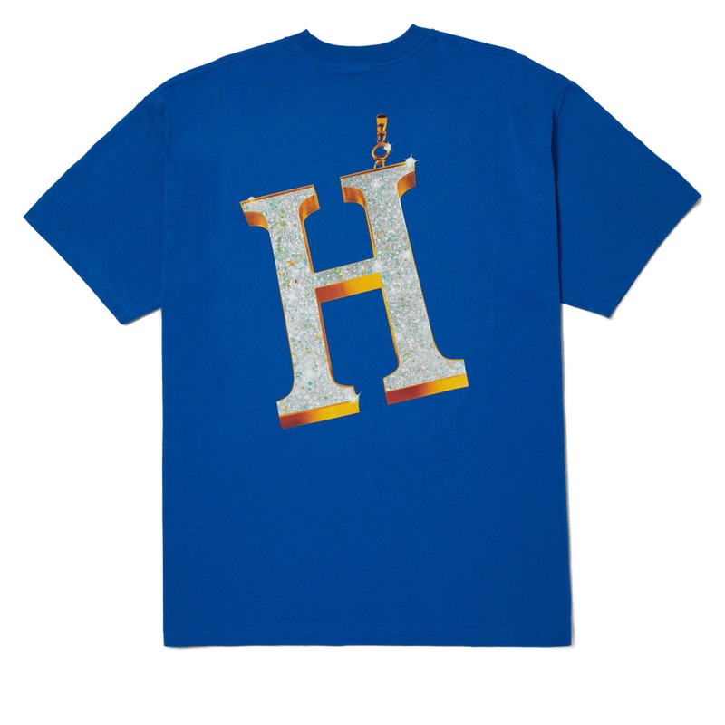 HUF Big H T-Shirt – Cobalt Blue