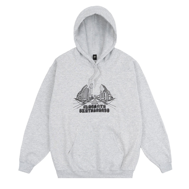 Magenta 3D Hoodie – Ash