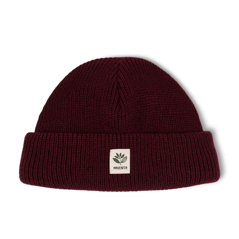 Magenta Fam Beanie – Burgundy