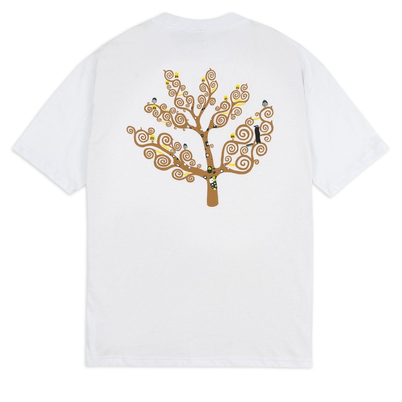 Magenta Life T-Shirt – White