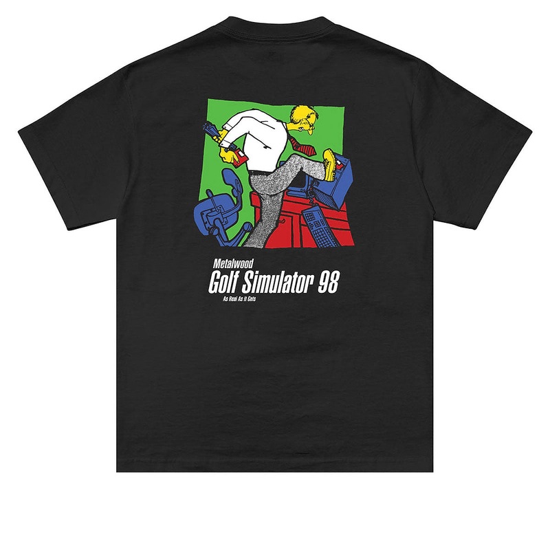 Metalwood Simulator 98 T-Shirt – Black