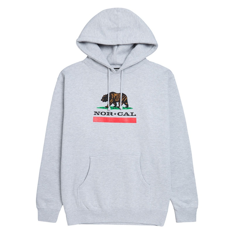 Nor Cal Republic Hoodie – Grey Heather