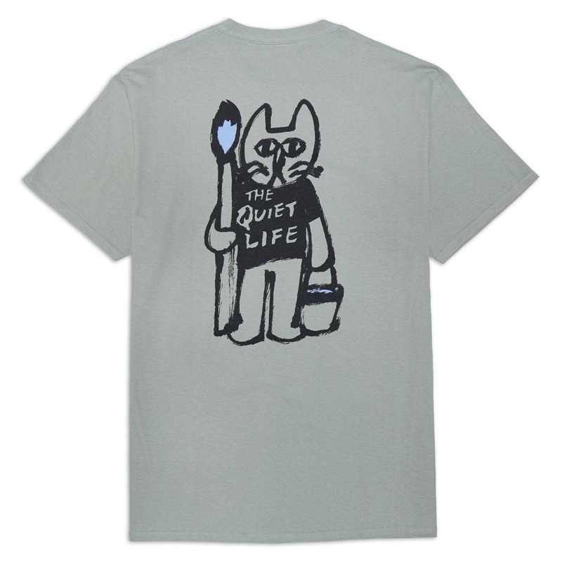 The Quiet Life Art & Design Studio T-Shirt – Stonewash Green