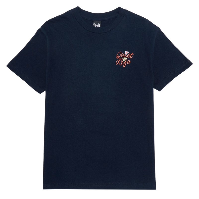 The Quiet Life Floral T-Shirt – Navy