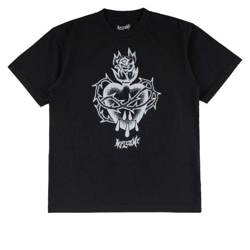 Welcome Hallowed T-Shirt – Black