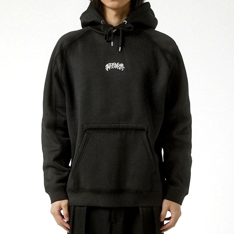 Former Puncture Metal Hoodie – Washed Black