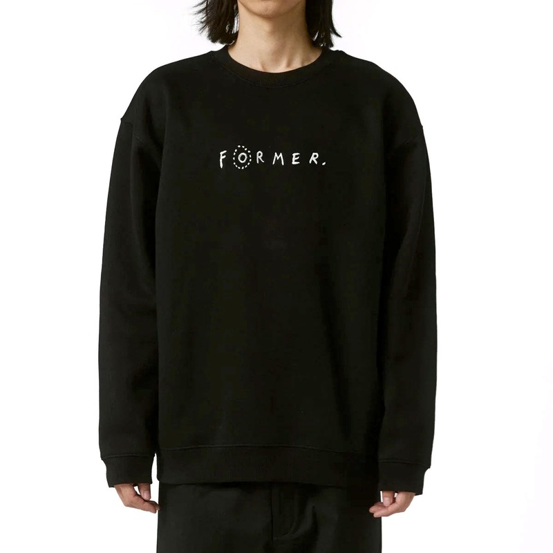 Former Skittish Crew Sweatshirt – Black