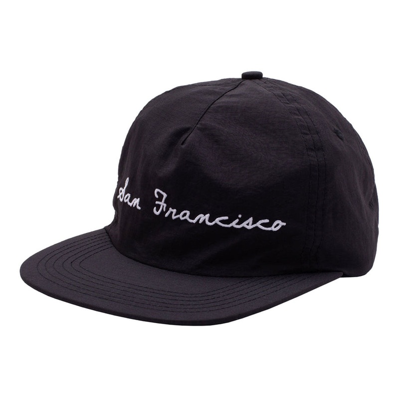 GX1000 Cursive SF Hat – Black