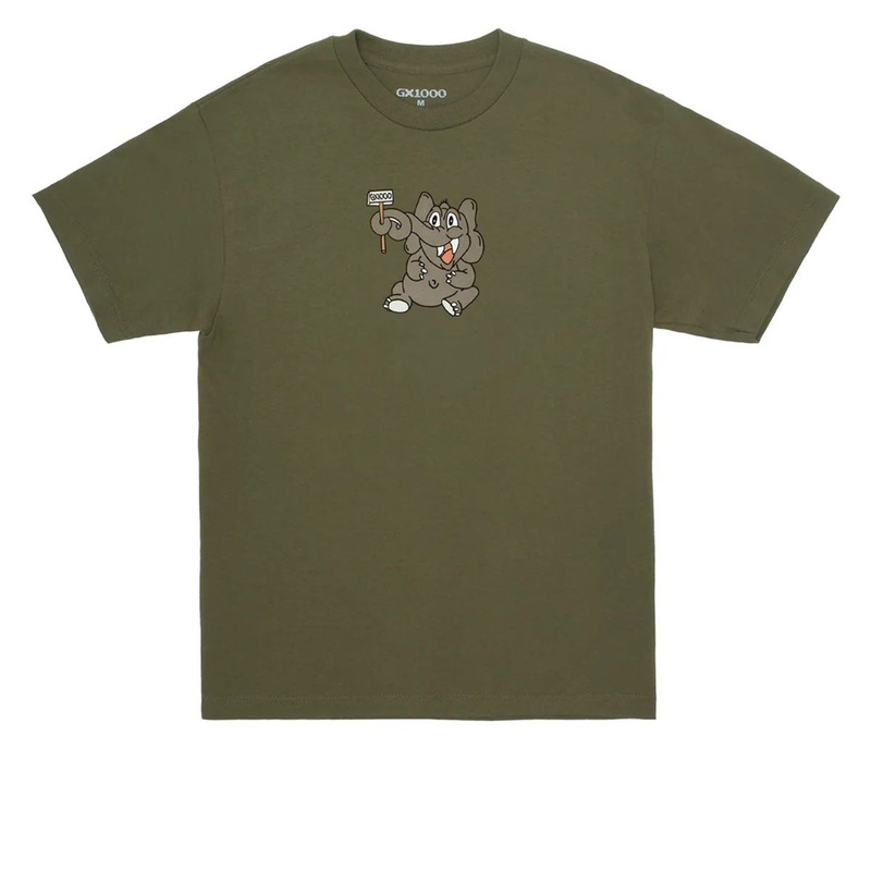 GX1000 Elephant T-Shirt – Green