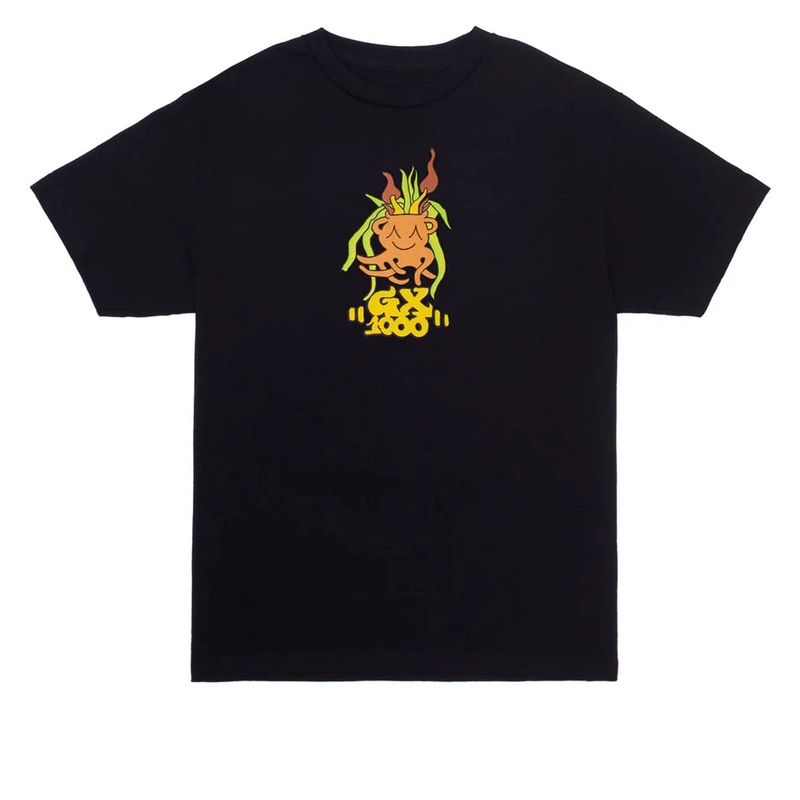 GX1000 Flower Pot T-Shirt – Black
