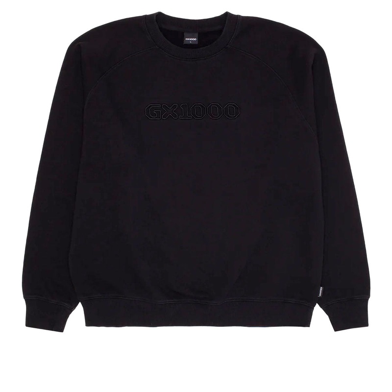 GX1000 OG Logo Crewneck Sweatshirt – Black