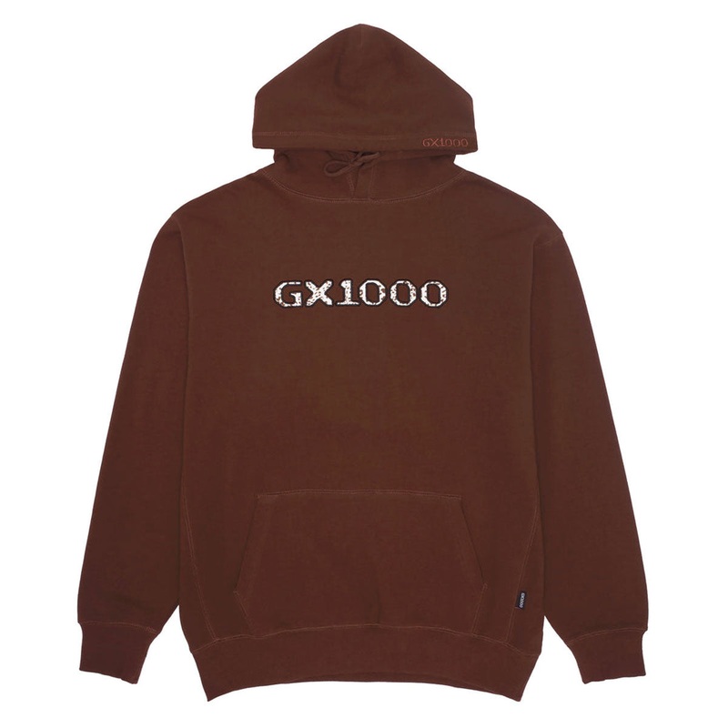 GX1000 OG Logo Lep Hoodie – Brown