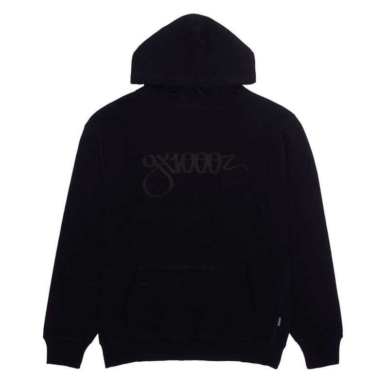 GX1000 Script Hoodie – Black