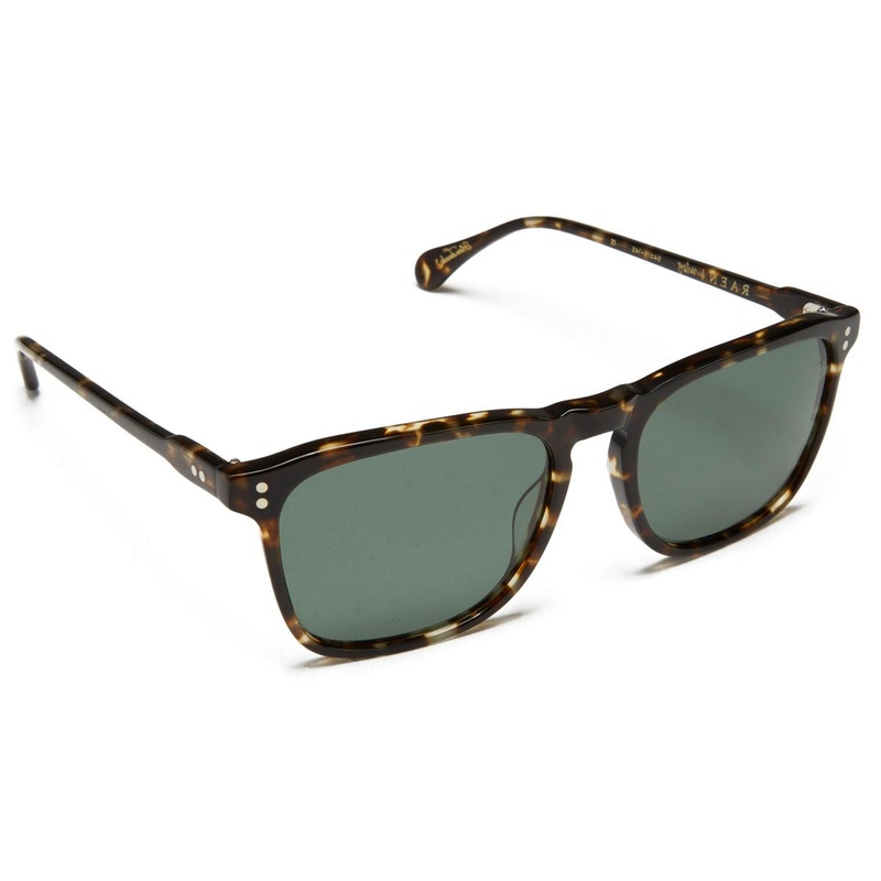 Raen Wiley Sunglasses – Brindle Tortoise/Green Polarized