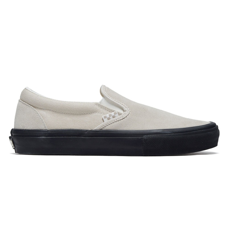 Vans Skate Slip-On Shoes – Tan/Black