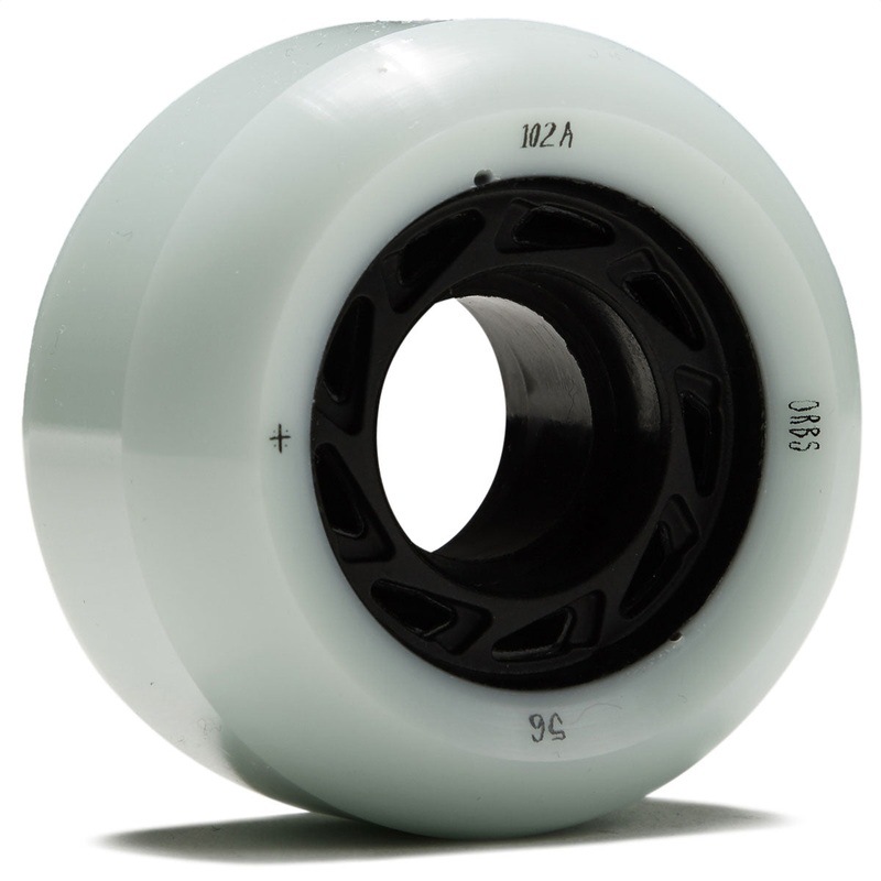Welcome Orbs Ghost Lites 101A Skateboard Wheels – Blue/Black – 56mm