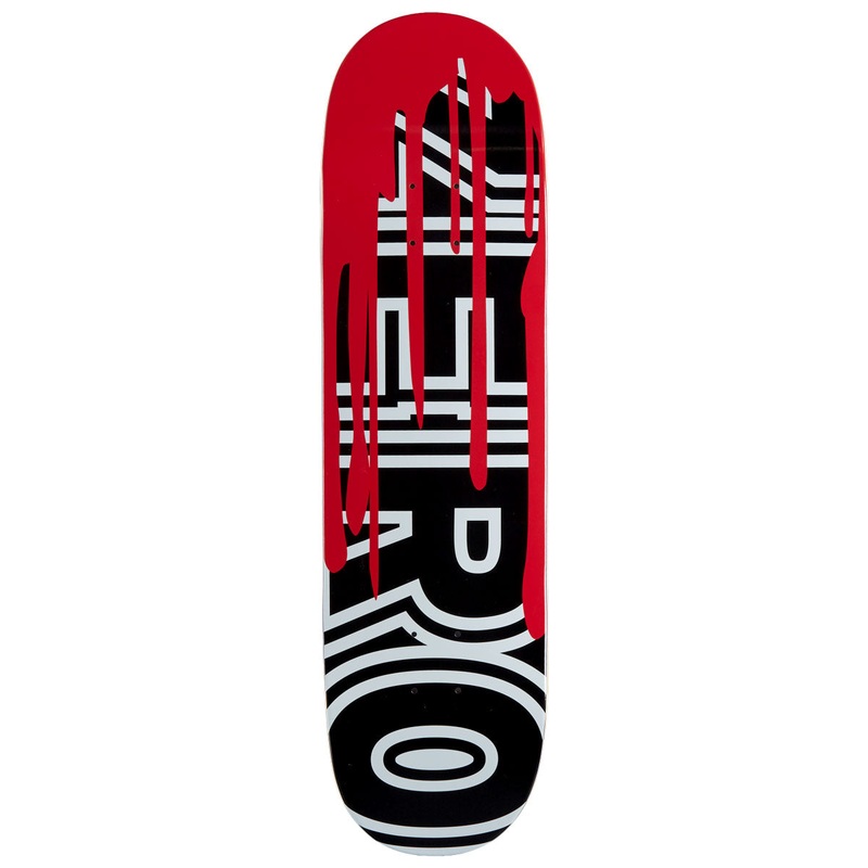 Zero Bloody Bold Skateboard Deck – 8.25