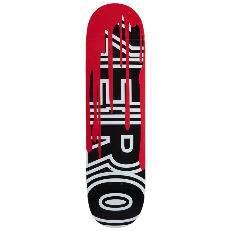 Zero Bloody Bold Skateboard Deck – 8.50