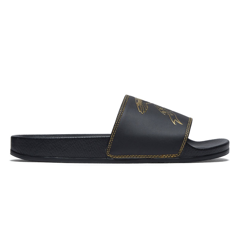 Anti-Hero Basic Eagle Slide Sandals – Black/Gold