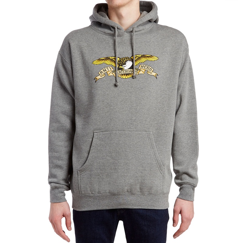 Anti-Hero Eagle Hoodie – Gunmetal Heather