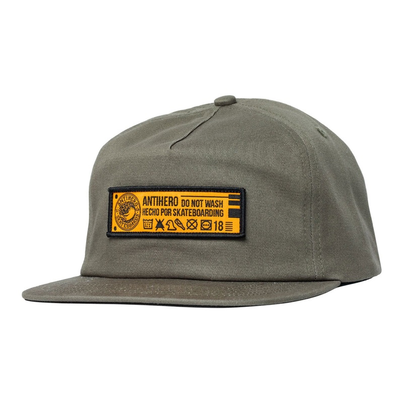 Anti-Hero Hecho Por Skate Hat – Grey