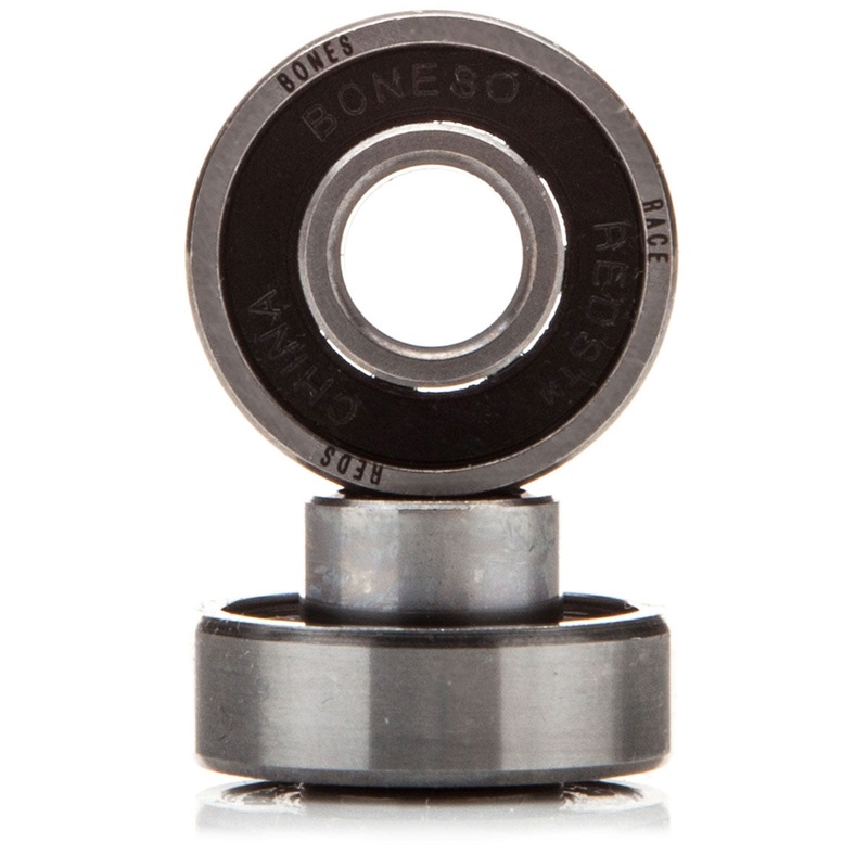 Bones Race Reds Bearings – Black