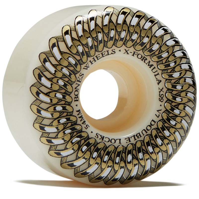 Bones X Formula Double Lock 99a V7 Skateboard Wheels – 54mm